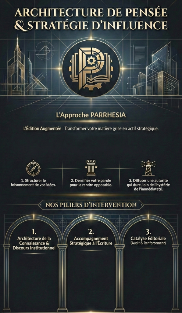 PARRHESIA ARCHITECTURE DE PENSÉE & STRATÉGIE D’INFLUENCE
